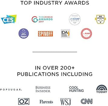 SNOO Smart Sleeper Baby Bassinet - Bedside Crib with Automatic Rocking Motions and Soothing White... | Amazon (US)