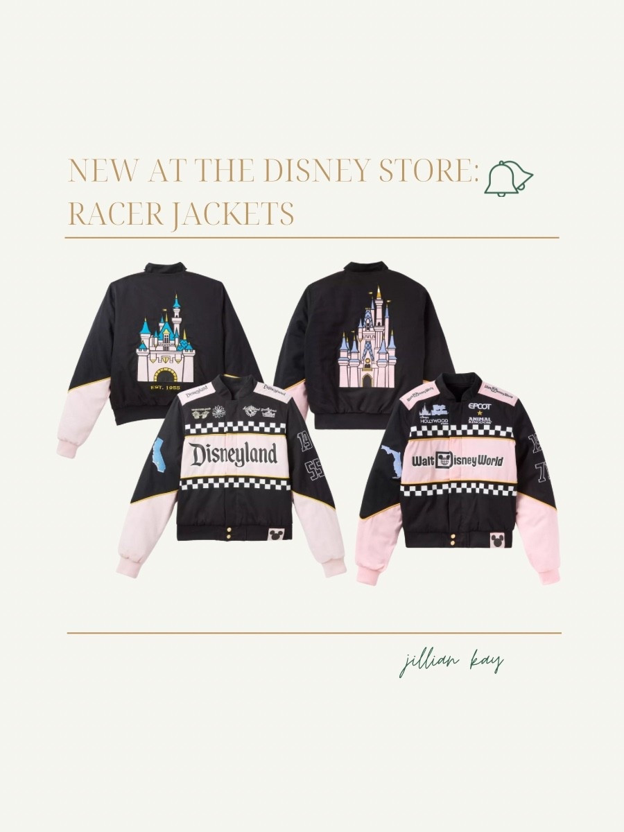 New at the Disney Store: WDW and DLR Racer jackets ✨

The way that I ran to get this racing jacket 😍 it’s perfect. Thank you Her Universe! 

Ig: @jkyinthesky

#disney #disneystyle #disneyworld #wdw #disneyootd #disneyoutfit #disneyoutfits #disneystyleinspo #disneyoutfitinspo #disneystreetstyle #casualstyle #styleinspo #disneyblogger #disneycreator #disneycreators #disneyblogger #disneyaesthetic #disneyvibes #disneyaccessories #vintagedisney #disneyvintage 

#LTKFamily #LTKSeasonal #LTKStyleTip