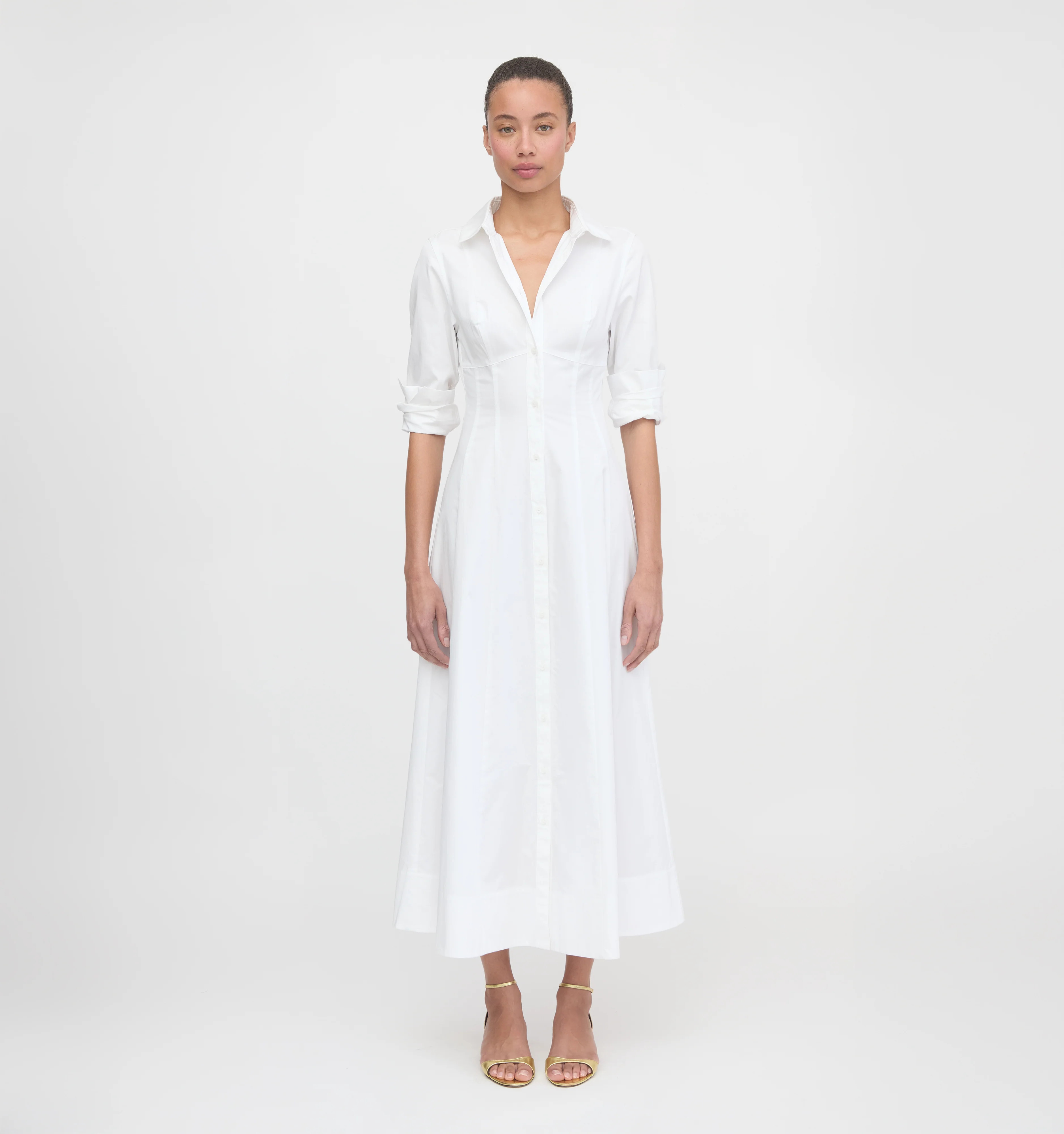 The Alandra Dress - White | Hill House Home US