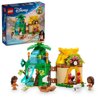 LEGO Disney Moana's Island Fun Building Toy Princess Playset 43260 | Target