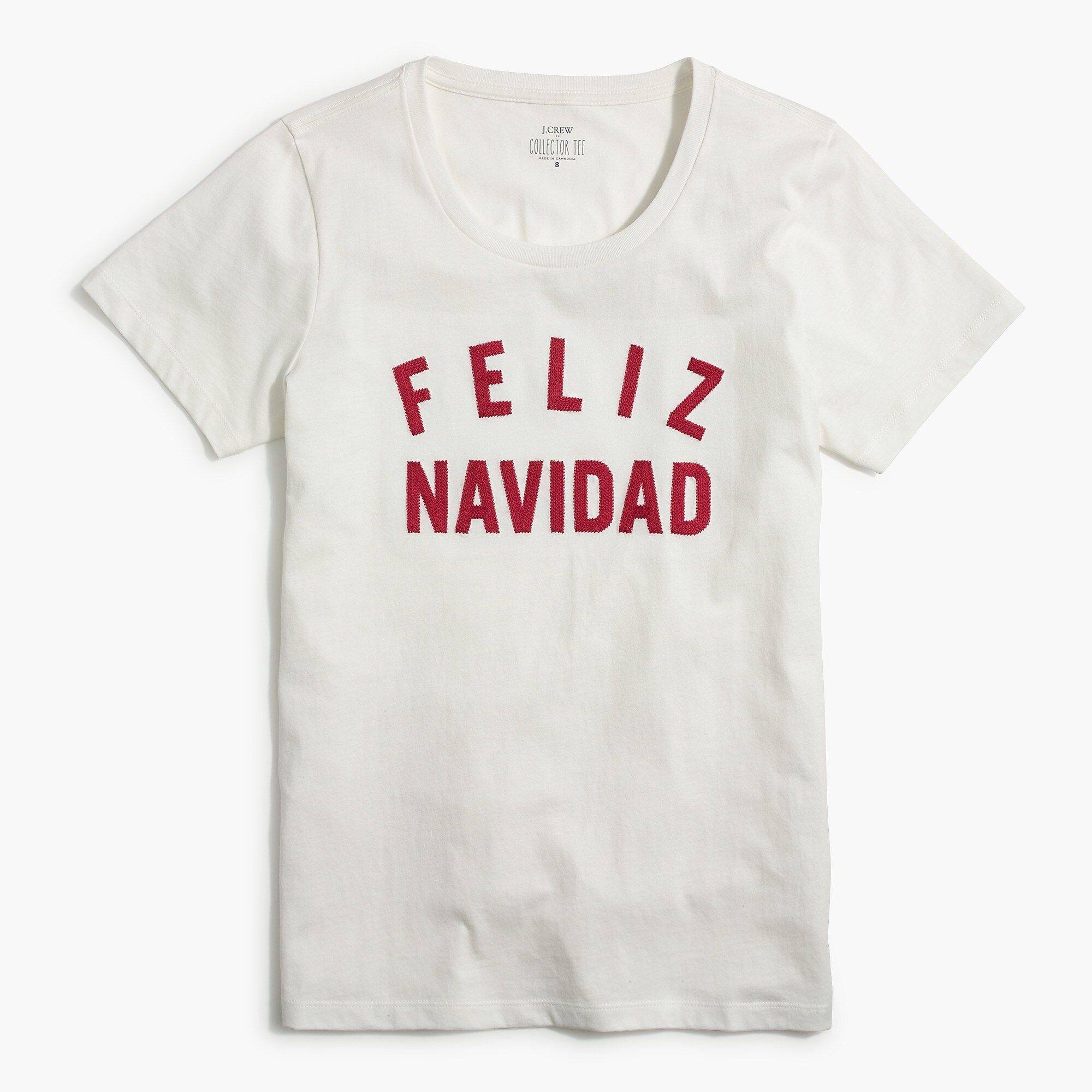 "Feliz Navidad" graphic T-shirt | J.Crew Factory