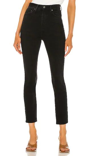 Piper Super High Rise Stretch Slim in Hollywood Heights | Revolve Clothing (Global)