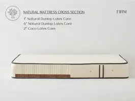 EcoRest Max Customizable Organic Latex Foam Mattress - Customizable Mattress With Coconut - Quilt... | The Futon Shop