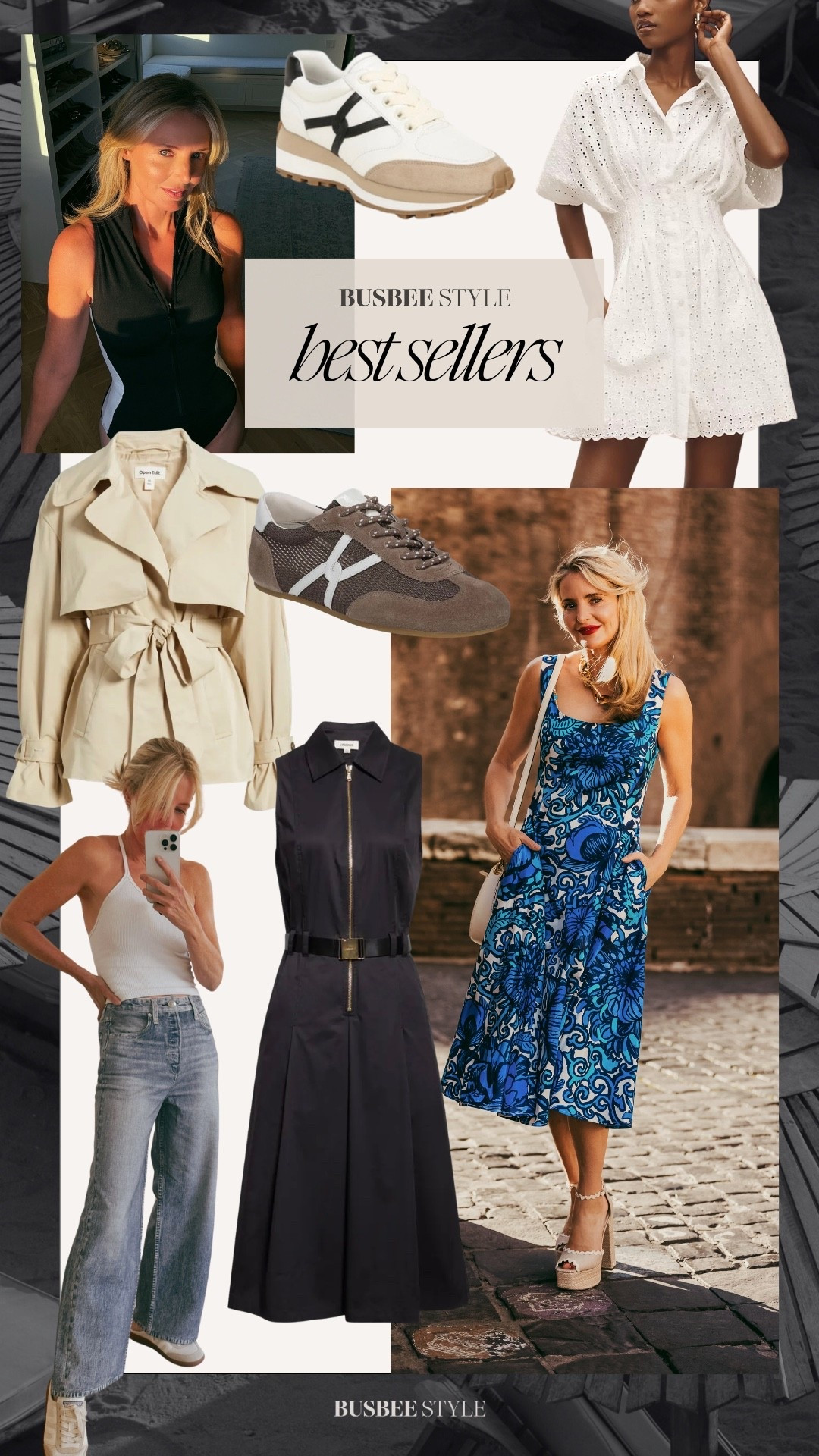 This week’s best sellers include the most gorgeous spring dresses, the perfect sweatpant jeans if you’re petite, a cropped trench that looks $$$, and the chicest street sneakers. 🙌🏻

#LTKSeasonal #LTKOver40