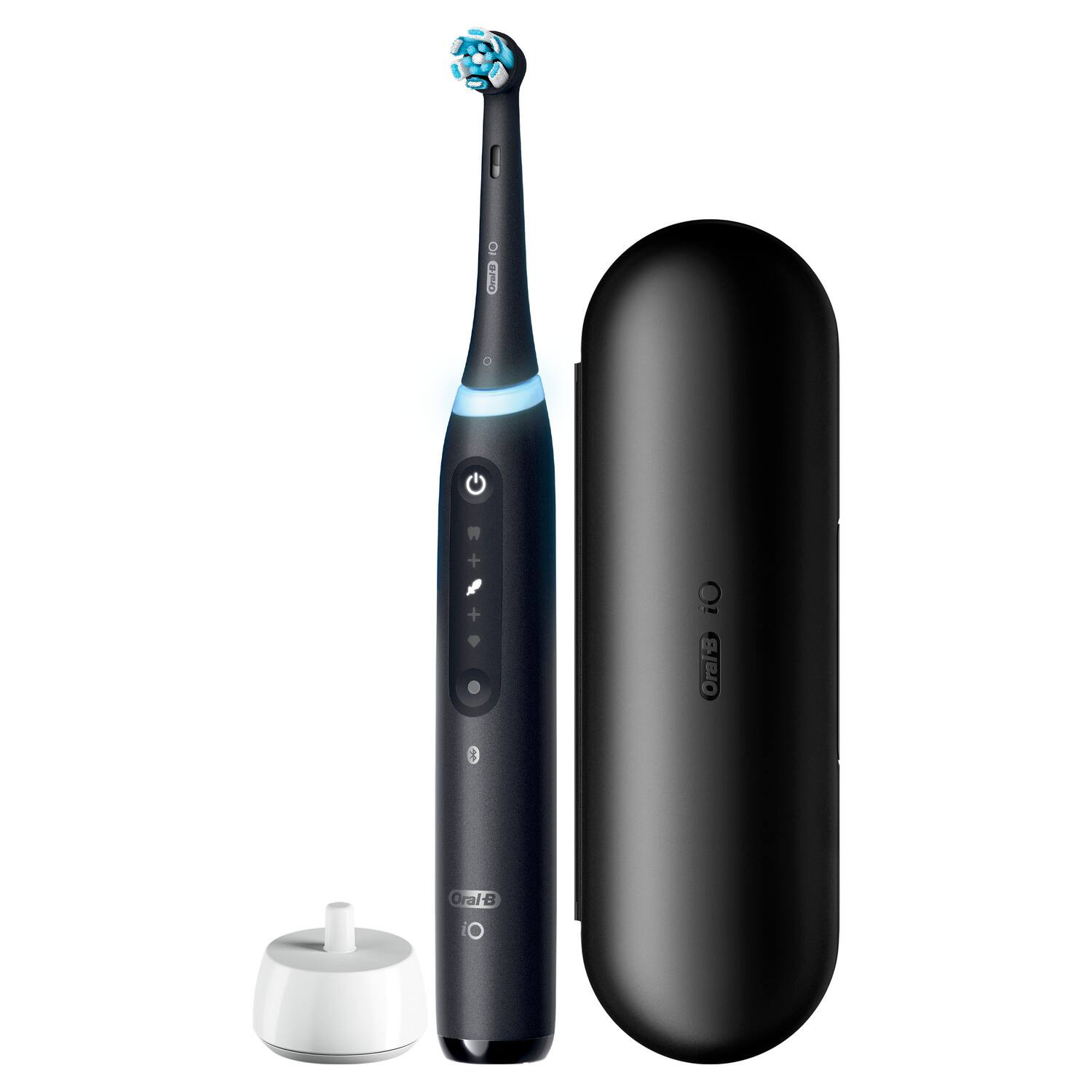 Oral-B iO Series 5 Rechargeable Electric Toothbrush w/Brush Head Black iO5 Black - Best Buy | Best Buy U.S.