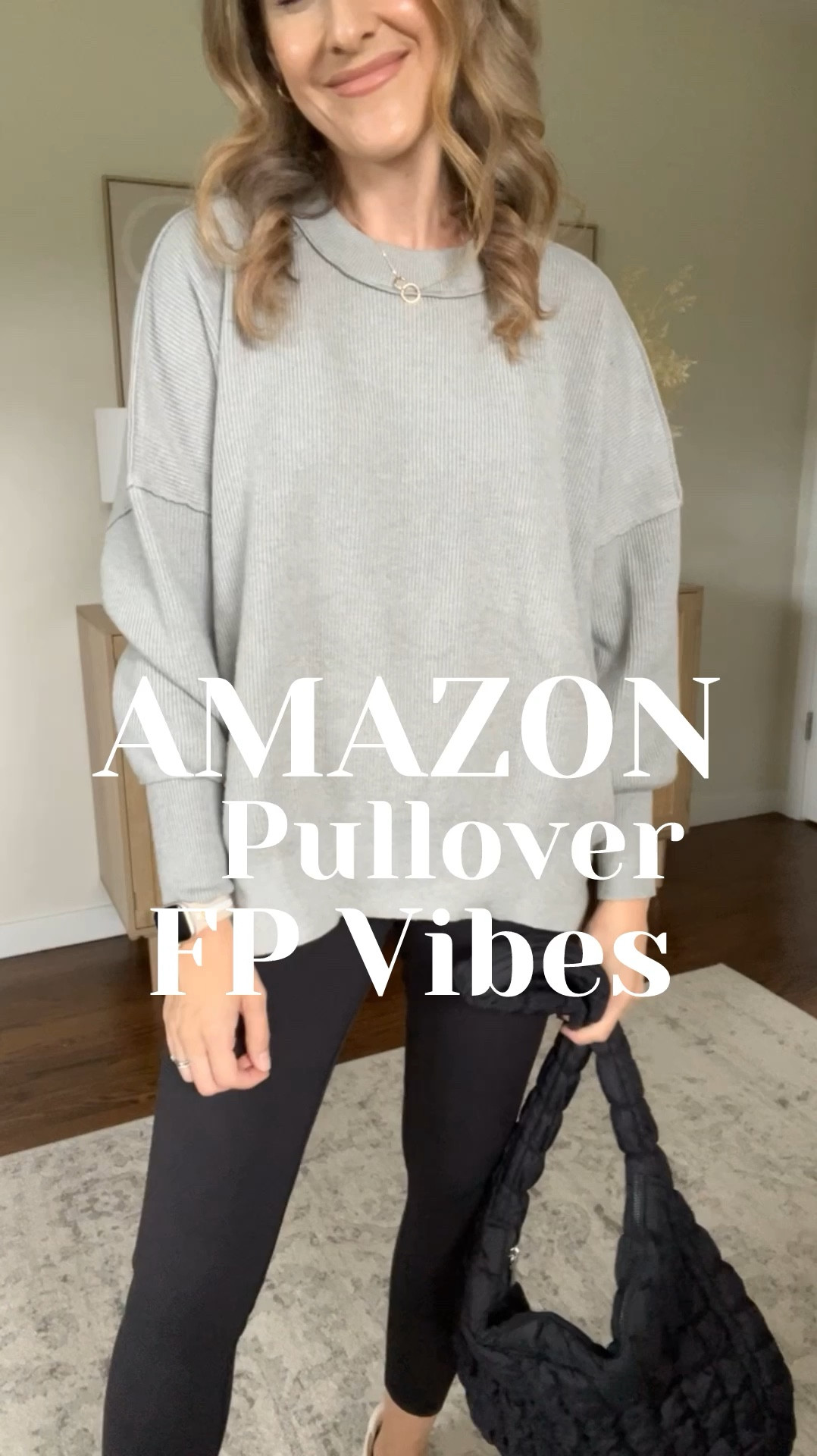 Use code 20QQU423  for extra discount! Expires 9/8 or while supplies last.

This Amazon pullover sweater does not disappoint. Soft, stretchy, cozy, comes in a ton of colors. Looks cute with leggings and sneakers or jeans and boots. I’m wearing a size small. One thing: the light purple is long enough for leggings whereas the gray color is slightly shorter, so I’d go up a size just to be on the safe side. 

amazonfinds free people lookalike look for less Amazon deal promo code 

#LTKFindsUnder50 #LTKSaleAlert
