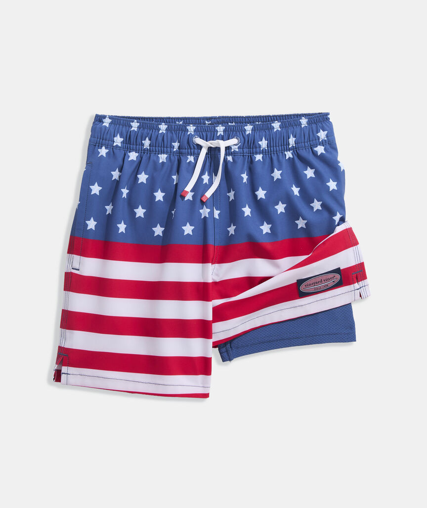 Boys' Short Liner Chappy Swim Trunks | vineyard vines