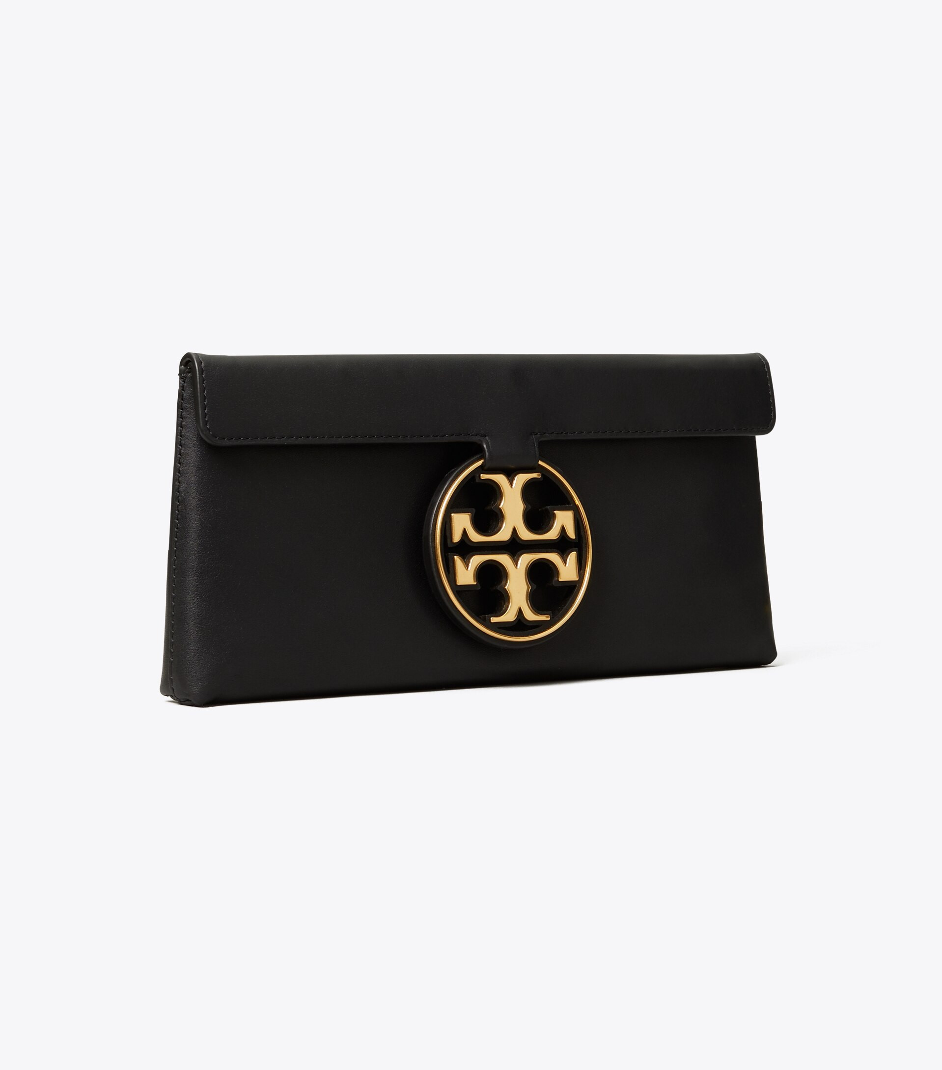 Miller Metal-Logo Clutch | Tory Burch (US)
