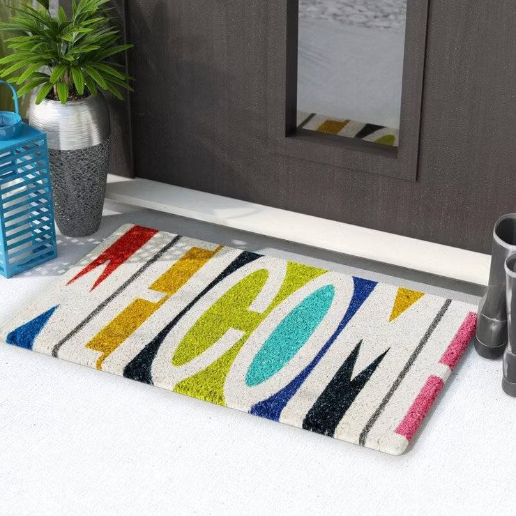 1'6"x2'6" Welcome Woven Door Mat - Novogratz By Momeni | Target