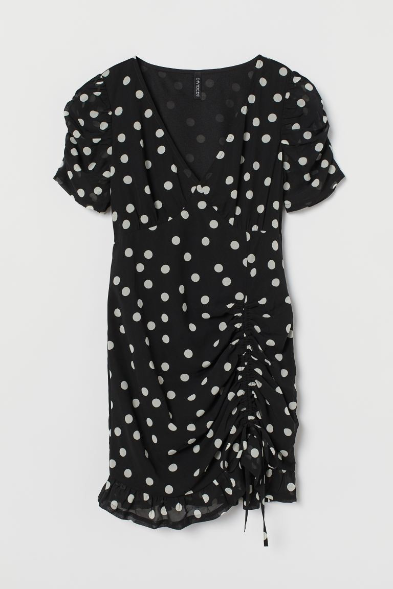 Draped chiffon dress | H&M (UK, MY, IN, SG, PH, TW, HK)