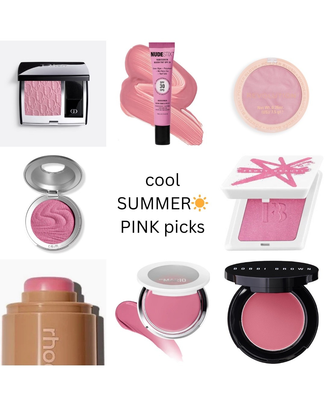 PINK Blushes for COOL Summers☀️

#coolsummer #truesummer #coolsummermakeup 
#truesummermakeup
#pinkblush

#LTKBeauty #LTKStyleTip