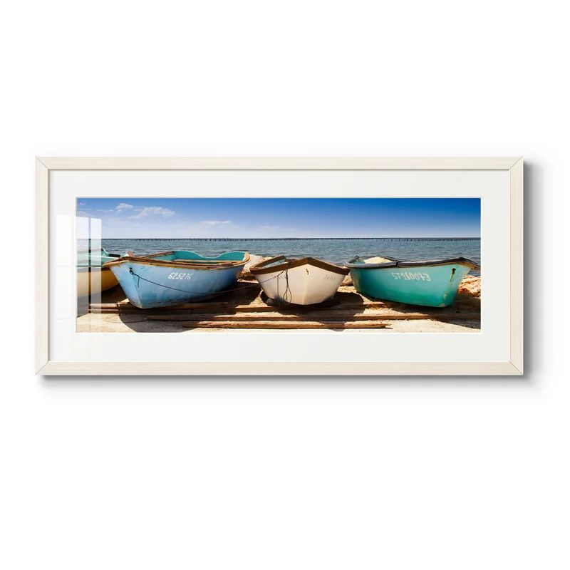 Breakwater Boats - Picture Frame Photograph | Wayfair North America