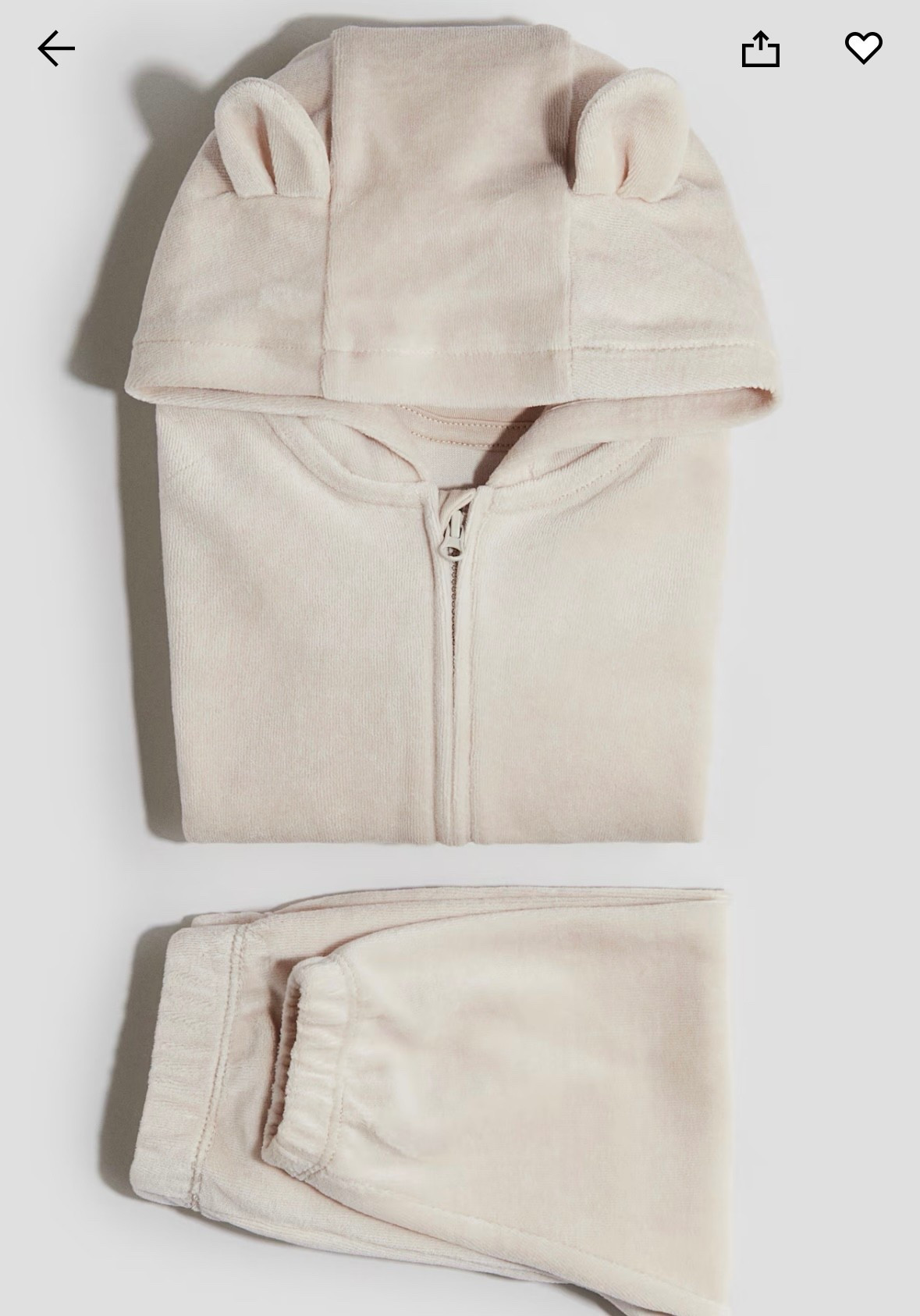 Baby velour tracksuitt

#LTKuk #LTKwinter #LTKbaby