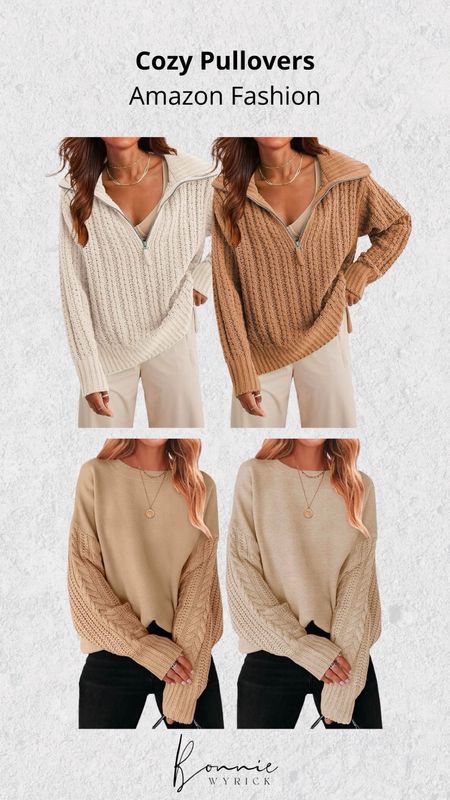 Cozy pullovers from Amazon!

Amazon finds - Amazon haul - Amazon loungewear - Amazon sweater - chunky knit cable sweater - fleece set - knitted set - Amazon looks for less

#LTKSeasonal #LTKmidsize #LTKstyletip