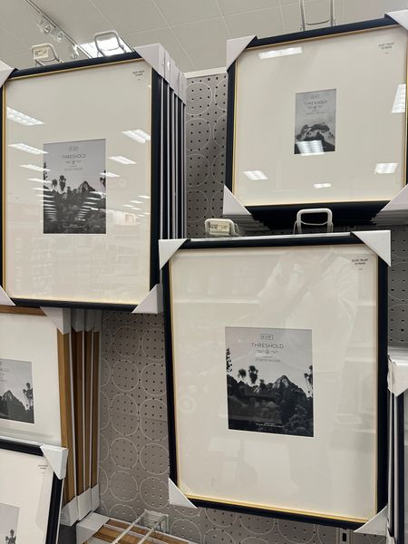 Matted black frames in stock at Target!  $50 and under! 
#threshold #frames #instock

#LTKfindsunder50 #LTKhome