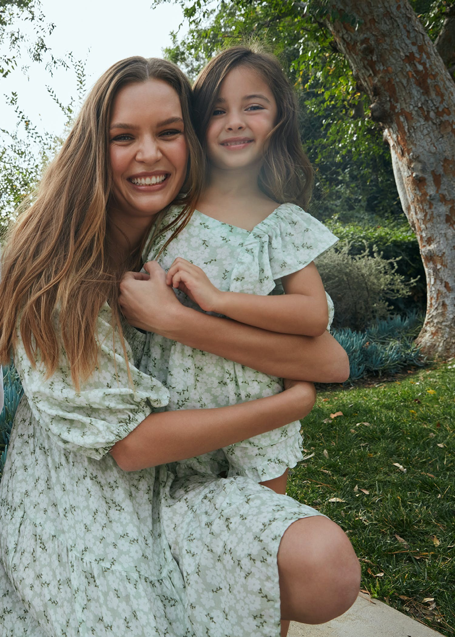 Green Floral Family Mini Dress – Green | Matalan (UK)