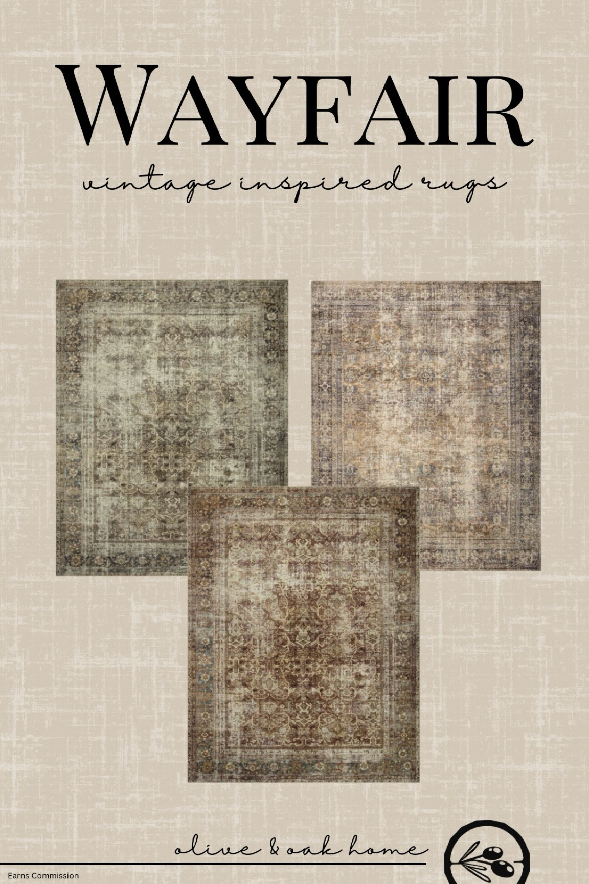 All my fav rugs are from @wayfair! These are cloud pile so they are so soft underfoot but look vintage! 

#wayfairpartner #wayfair 

#LTKSeasonal #LTKFallSale #LTKHome