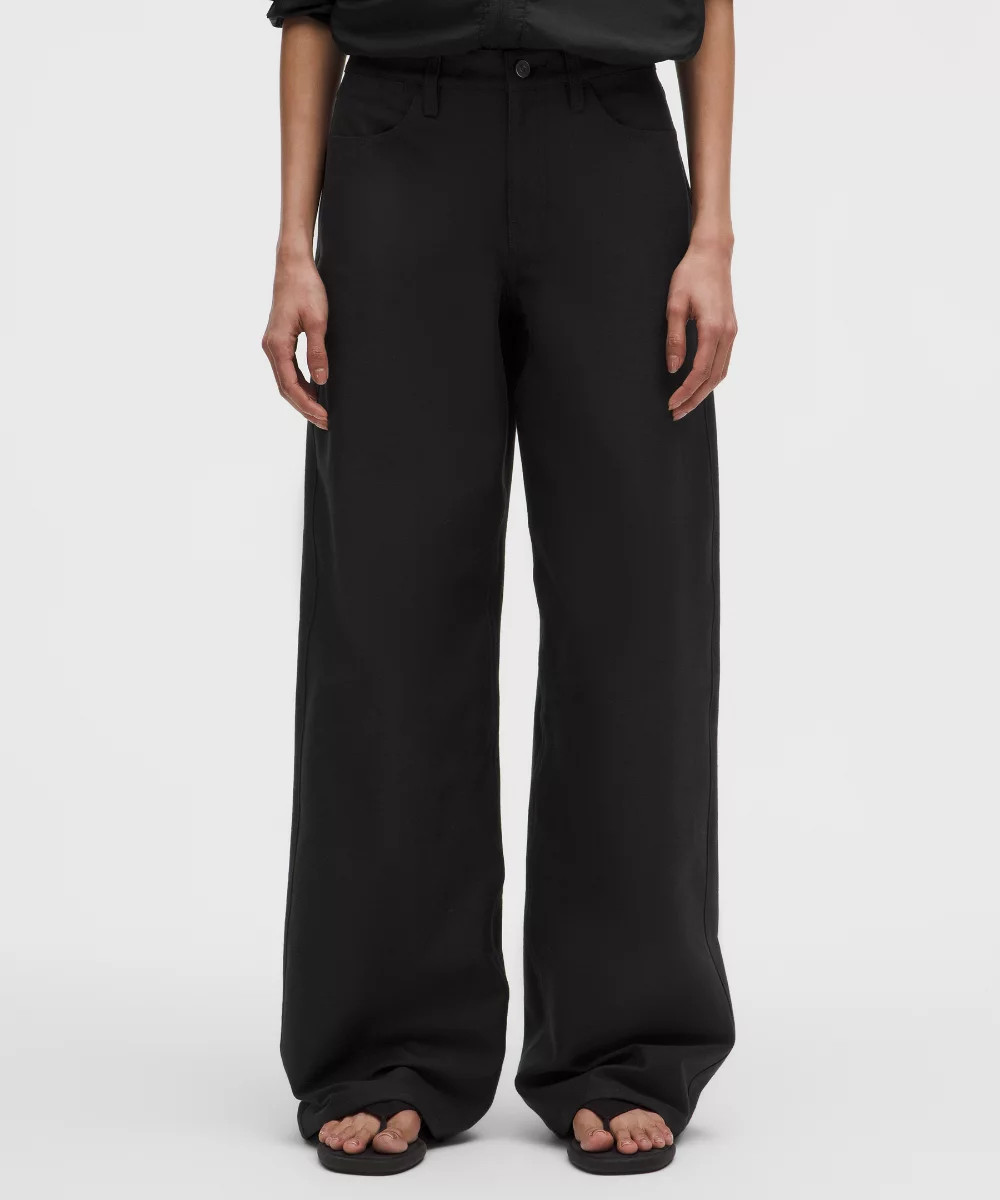 EasyFive Low-Rise Classic Wide-Leg Pant   Short | lululemon (AU)