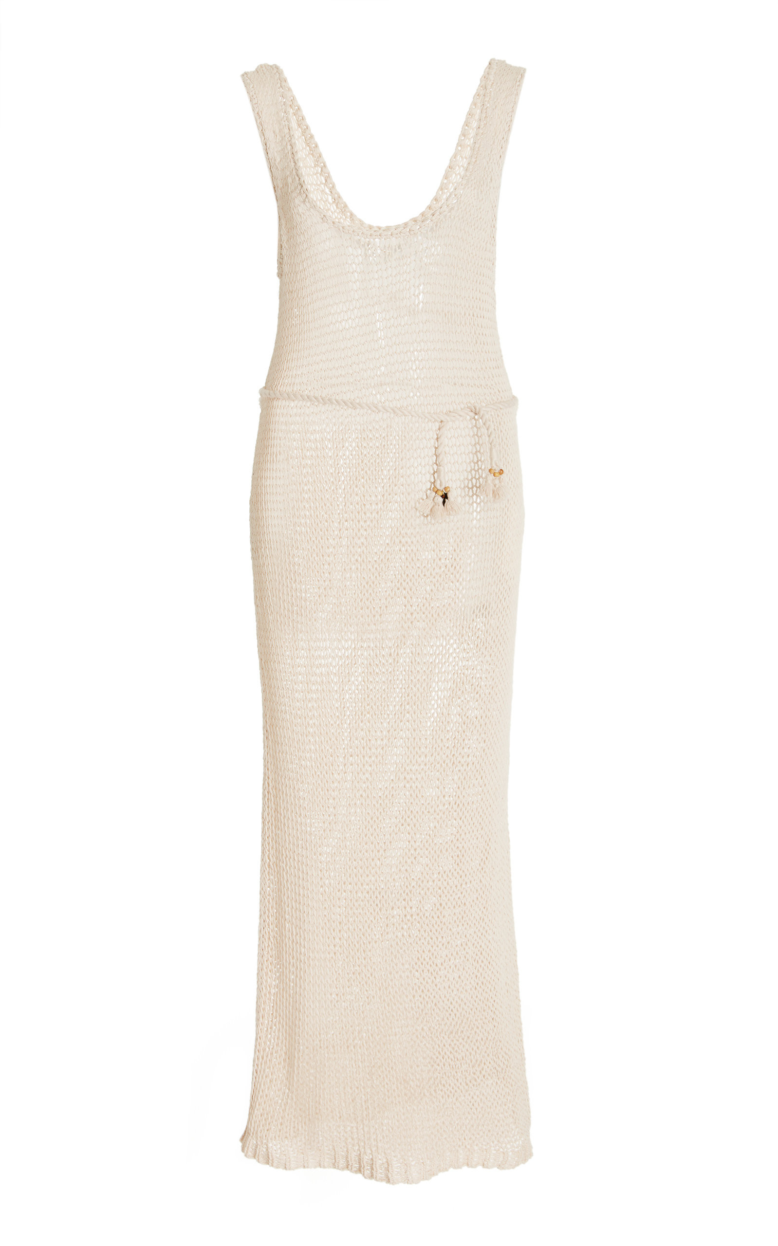 Tropicana Crocheted Cotton Midi Dress | Moda Operandi (Global)