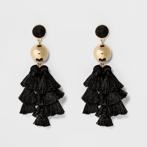 SUGARFIX by BaubleBar Multi Tassel Drop Earrings | Target