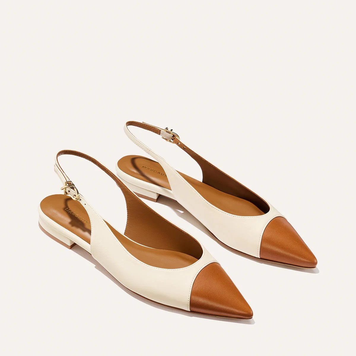The Elise Flat Pointed-Toe Slingback | Margaux