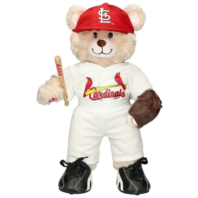 Build-A-Bear St. Louis Cardinals Happy Hugs Teddy Gift Set | Walmart (US)