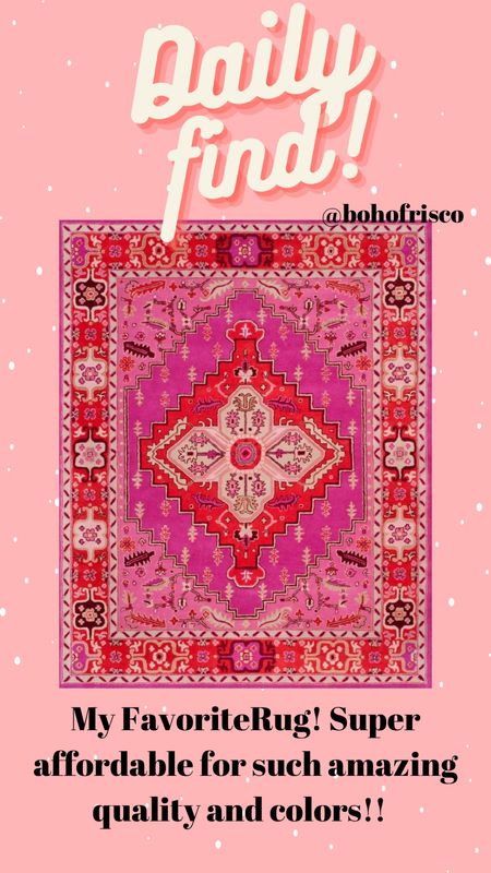 Colorful rug, pinkmas, red and pink, Christmas, living room, dining room rug, boho eclectic

#LTKsalealert #LTKhome