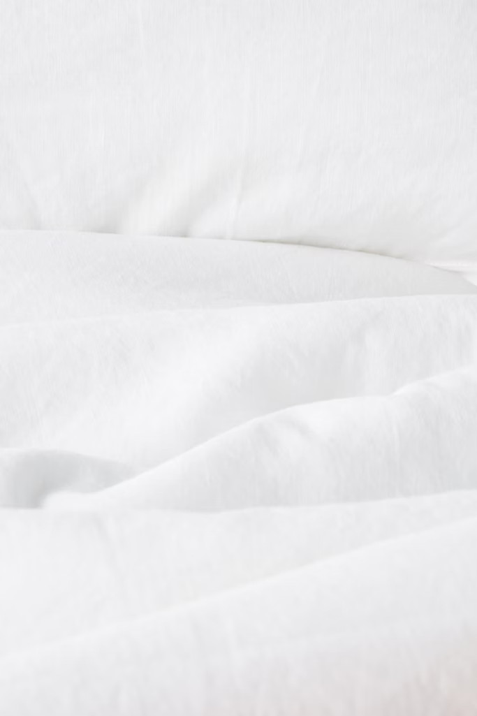 Relaxed Cotton-Linen Duvet Cover | Anthropologie (US)