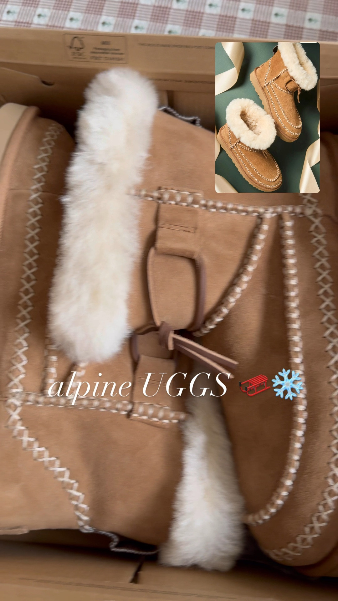 Alpine UGGS 🛷❄️ true to size! 

#LTKShoeCrush #LTKU #LTKGiftGuide