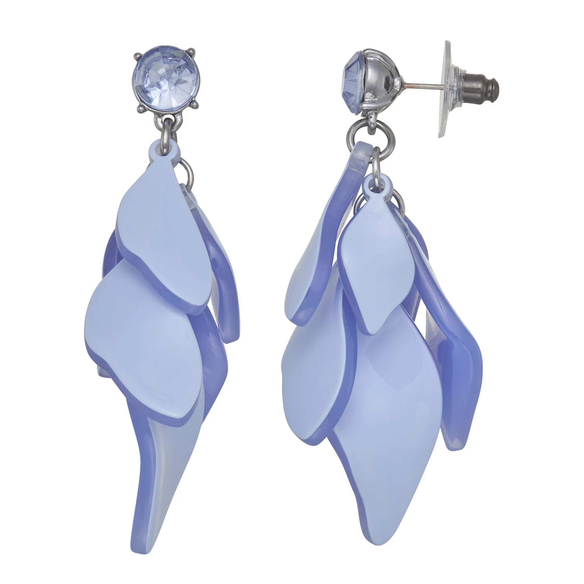 Simply Vera Vera Wang Flower Petal Chandelier Earrings | Kohl's