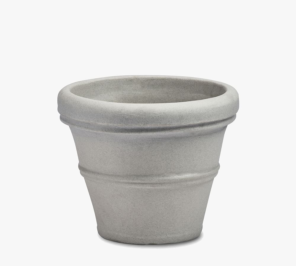 Traditional Rolled Lightweight Planter | Pottery Barn (US)