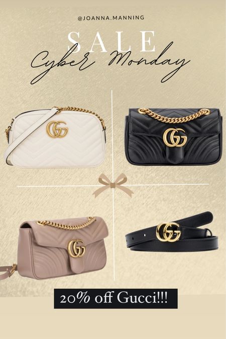 Gucci purse on sale for 20% off!! Designer bags on sale, cyber Monday designer sale 
Gifts for her 
Gift guide
Gift ideas for her 
Designer bags
Designer handbags 
Gucci purse 

#LTKitbag #LTKsalealert #LTKGiftGuide