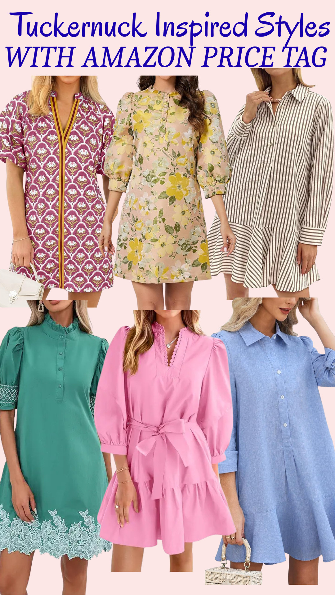 Tuckernuck inspired styles but with an Amazon price tag! These are so pretty and classic for the summer months ahead. 

 #LTKootd
