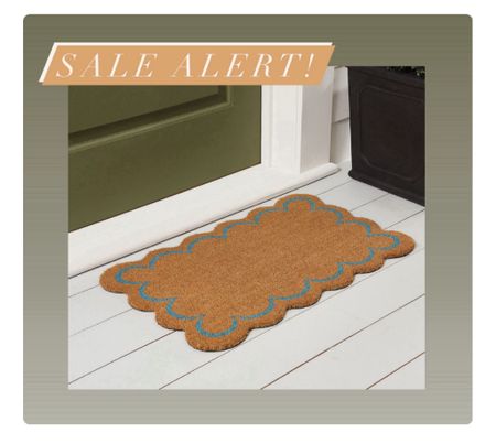 Cutest scalloped mat on major sale under $20. 

#LTKSaleAlert #LTKFindsUnder50 #LTKHome