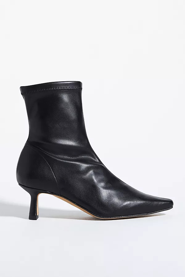 Pointed-Toe Kitten-Heel Boots | Anthropologie (US)