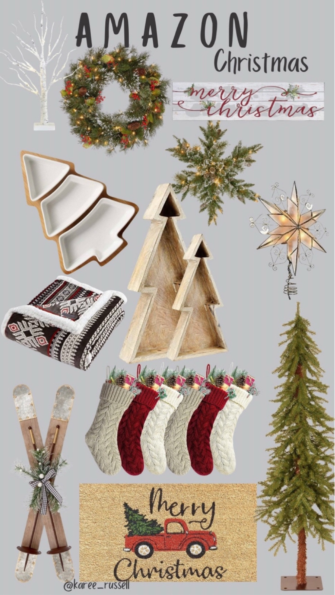 Amazon Christmas decor / Christmas tree / Christmas / Ceramic Platters with Bamboo Base / bamboo board / tree topper/ stockings / blankets / garlands / wreaths/ Christmas sign #amazonhome #founditonamazon #christmasdecor

#LTKSeasonal #LTKHoliday #LTKhome

#LTKHoliday #LTKSeasonal #LTKCyberWeek