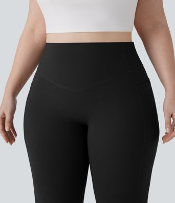 Women’s Halara UltraSculpt™ High Waisted Scrunch Butt Lifting Tummy Control Pocket Shaping Yo... | HALARA