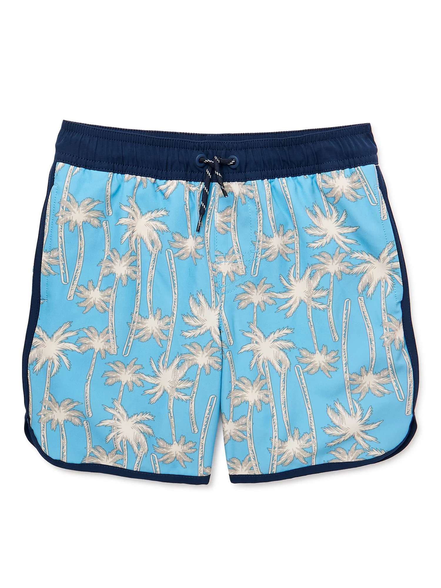Wonder Nation Boys Tropical Swim Trunks, Sizes 4-18 | Walmart (US)