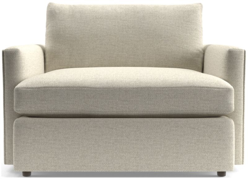 Lounge Deep Beige Chair and a Half + Reviews | Crate & Barrel | Crate & Barrel