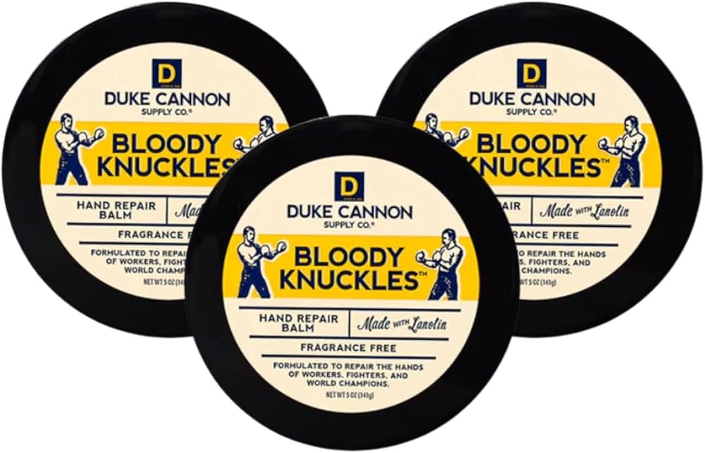 Duke Cannon Supply Co. Bloody Knuckles Hand Repair Balm oz (5 oz (Pack of 3)) | Amazon (US)