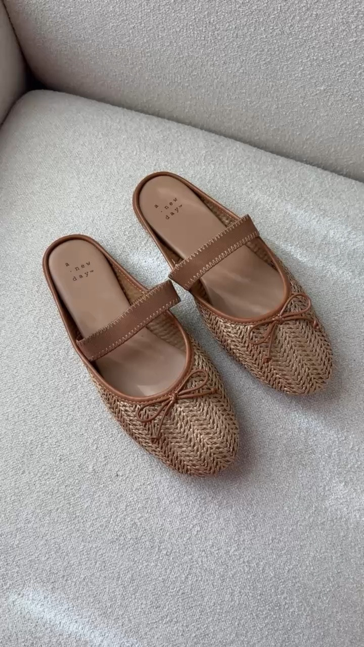 New spring shoes from Target. Woven ballet flats. Slip on mule flats. Rattan ballet slides. Vacation shoes. Spring shoes. Spring outfits. Business casual. Resort wear. Resort outfits. TTS for me. 


#LTKWorkwear #LTKgrwm #LTKootd