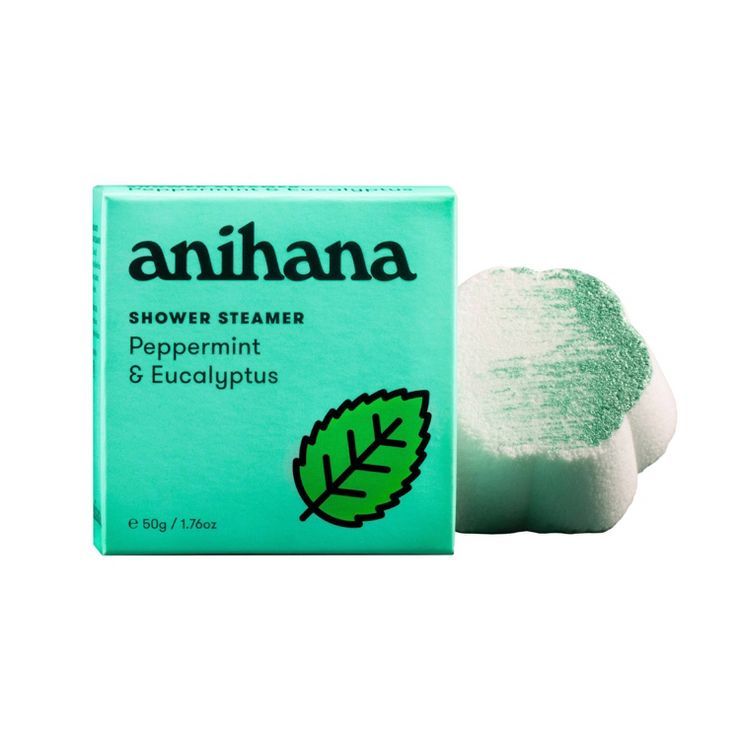 anihana Aromatherapy Essential Oil Shower Steamer - Peppermint and Eucalyptus - 1.76oz | Target