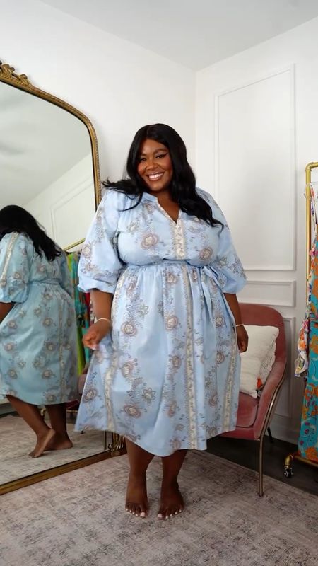 This dress from Lane Bryant is absolutely gorgeous and she’s comfortable too! I could wear it every day this spring 🤍

plus size fashion, dresses, wedding guest dress, maxi dress, curvy, spring, summer, outfit inspo, blue dress, pastels, baby blue, shoppers, gift guide, style guide, Mother’s Day

#LTKplussize #LTKSeasonal #LTKfindsunder100