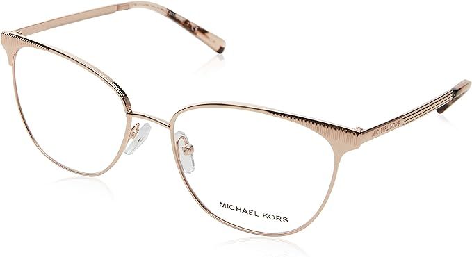 Eyeglasses Michael Kors MK 3018 1194 ROSE GOLD-TONE, 54/17/140 | Amazon (US)