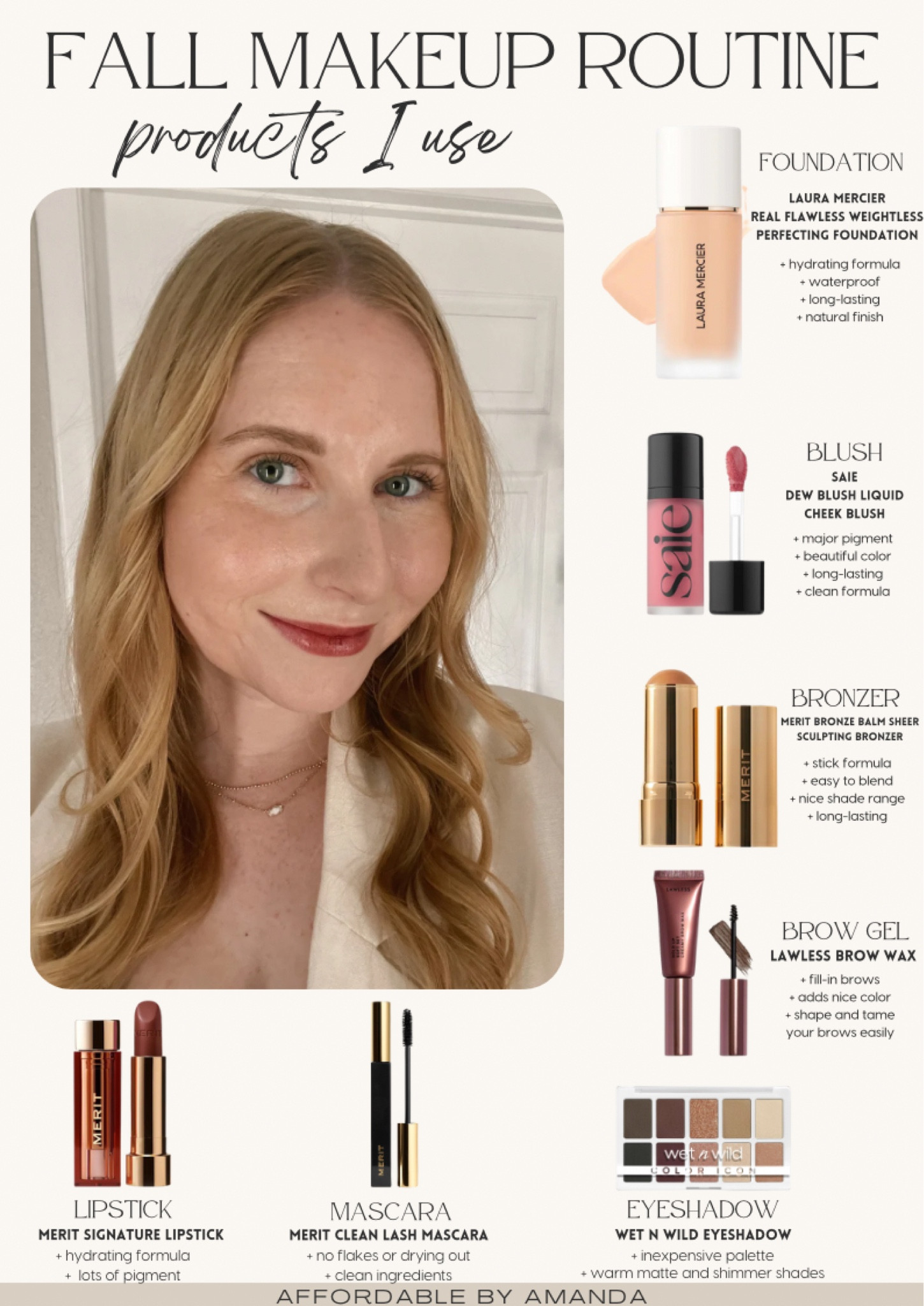 Fall Makeup Routine and the best makeup products I use for my fall makeup right now! 

#LTKbeauty #LTKSeasonal