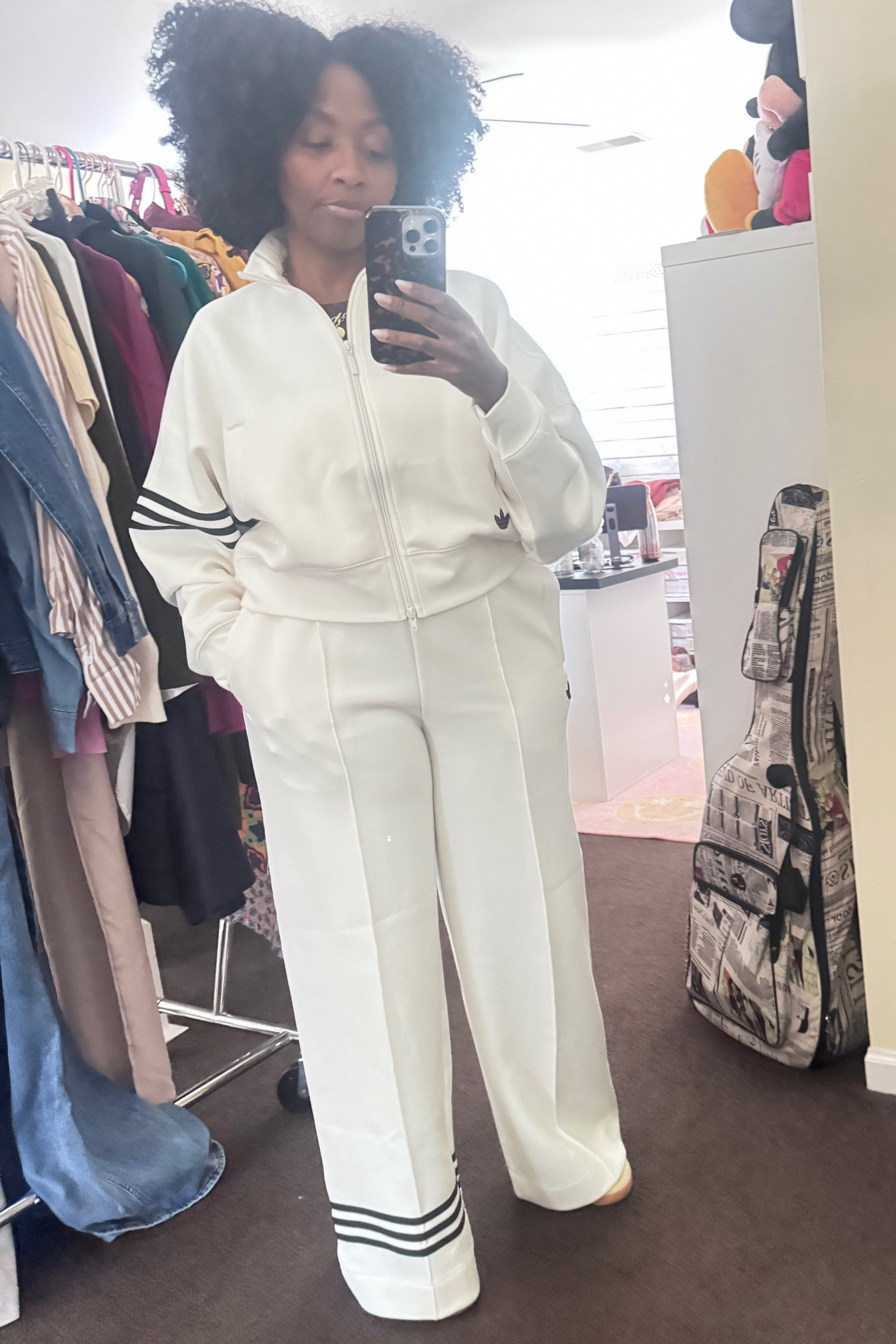 I’m in Love! I’m wearing a Large in the bottoms and a medium in the top. 

#LTKActive #LTKTravel