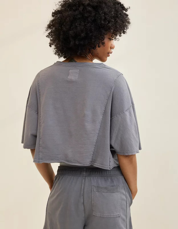 Aerie Let Loose Fleece T-Shirt | Aerie