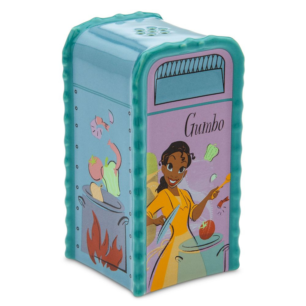 Tiana Trash Can Salt or Pepper Shaker – EPCOT International Food & Wine Festival 2022 | Disney Store