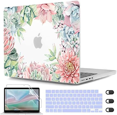 CISSOOK Plant Case for MacBook Pro 14 Inch 2021 Release A2442 with M1 Pro/Max Chip, Plastic Matte Cl | Amazon (US)