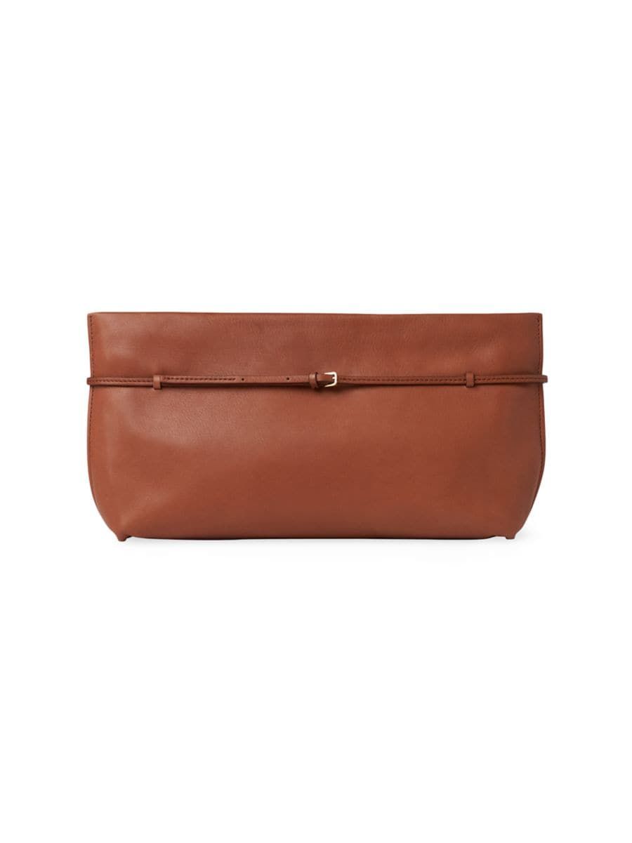 Sienna Belted Leather Clutch | Saks Fifth Avenue